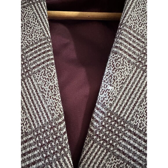 VTG Santa Maria Blazer Jacket Leisure Suit Sport Coat 70s Hipster Disco MCM 44 S - Picture 5 of 9